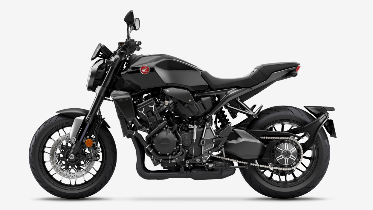 Une Honda Black à gauche et SCL500