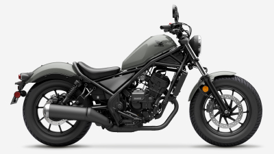 Right facing image of Rebel 300.