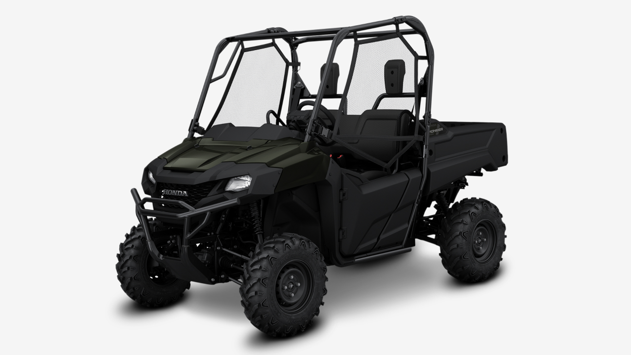 Image studio du Pioneer 700. Angle gauche.